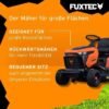 FUXTEC FX-RMT84M Rasentraktor