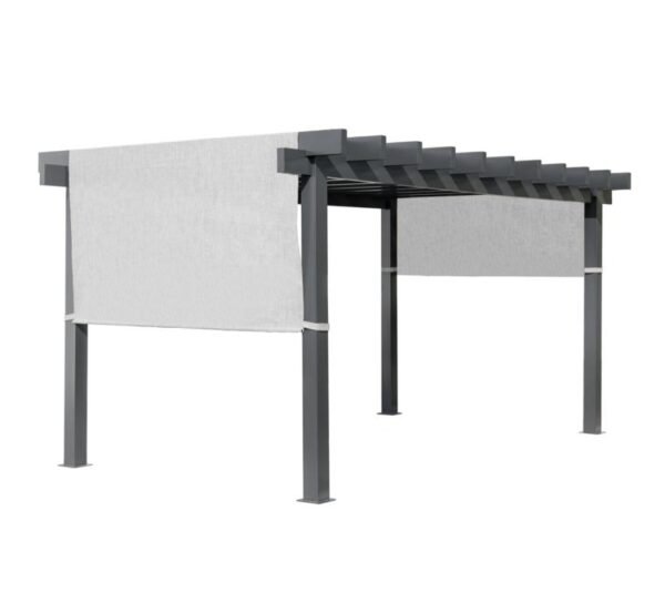 Yamba 1016 | Metall Pergola mit Sonnensegel | 3x5 m