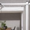 Lazio Pergola | Aluminium Terrassen Überdachung | 3x3 | weiß