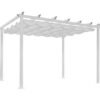 WEDEBAU-006_Venture_Home_Pergola (3) Pergola Lazio | Toile en aluminium | 90 x 120 cm | Blanche