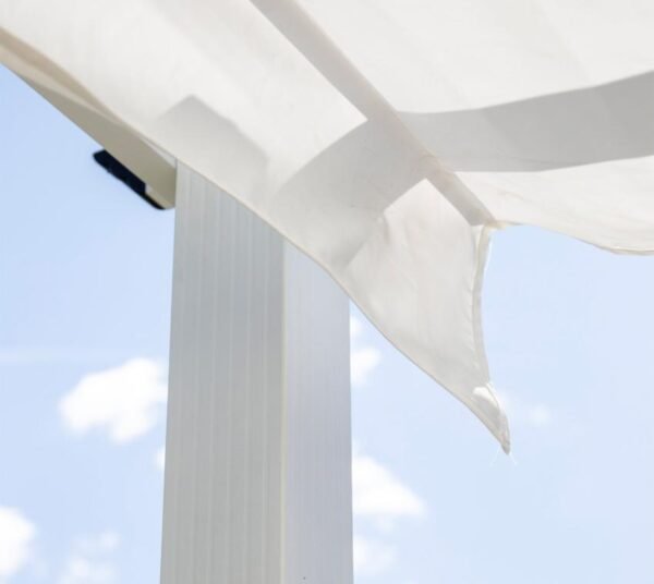WEDEBAU-006_Venture_Home_Pergola (4) Pergola Lazio | Toile en aluminium | 90 x 120 cm | Blanche