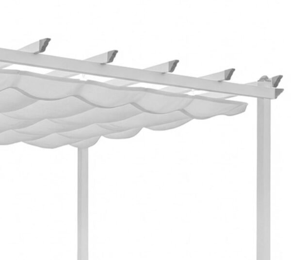 WEDEBAU-006_Venture_Home_Pergola (5) Pergola Lazio | Toile en aluminium | 90 x 120 cm | Blanche