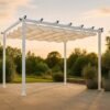 WEDEBAU-006_Venture_Home_Pergola Pergola Lazio | Toile en aluminium | 90 x 120 cm | Blanche