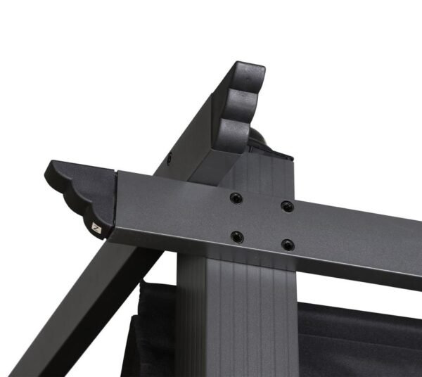 WEDEBAU-408_Venture_Home_Pergola (5) Lazio Pergola | Aluminium Terrassen Überdachung | 3x3 | schwarz