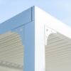 B-WARE Metall Pergola Novara 1012 | Weiß | 360x300x231 cm