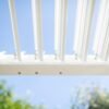 B-WARE Metall Pergola Novara 1012 | Weiß | 360x300x231 cm