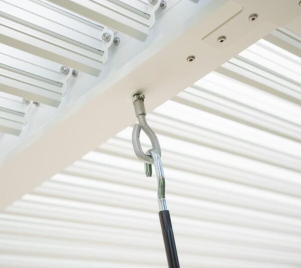 B-WARE Metall Pergola Novara 1012 | Weiß | 360x300x231 cm