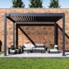 Grand Tuscan 1012 | Aluminium Pergola mit Lamellendach | 3x4 m