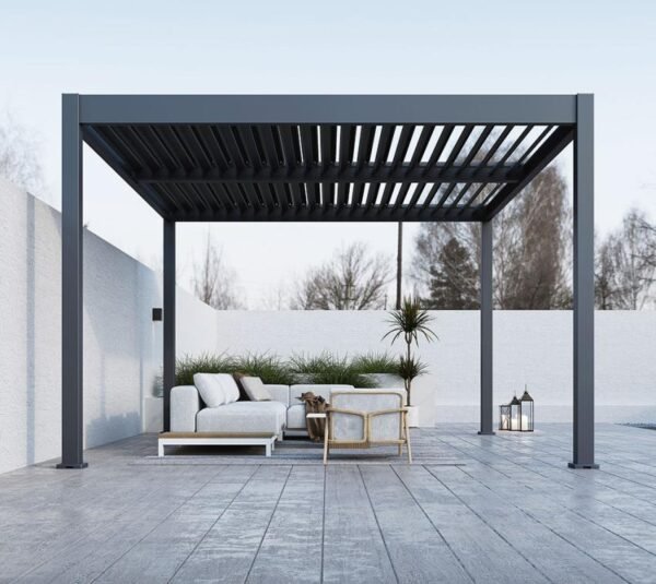 WEDEBAU_Paragon_Grand_Tuscan_12x (1) Grand Tuscan 1214 | Aluminium Pergola mit Lamellendach | 4x4 m
