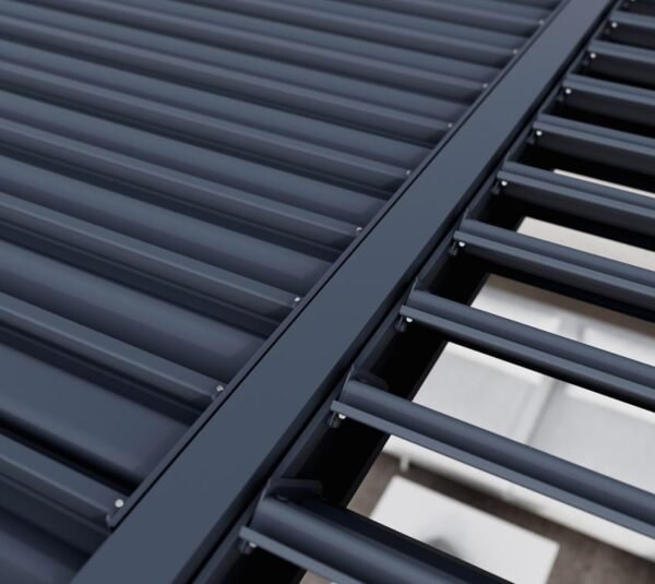 WEDEBAU_Paragon_Grand_Tuscan_12x (11) Grand Tuscan 1214 | Aluminium Pergola mit Lamellendach | 4x4 m