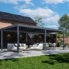 Grand Tuscan 1224 | Aluminium Pergola mit Lamellendach | 4x7 m