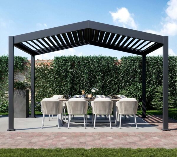 Icon 1013 | Aluminium Pergola mit Lamellendach | 3x4 m