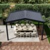 Icon 1013 | Aluminium Pergola mit Lamellendach | 3x4 m