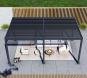 Grand Tuscan 1220 | Aluminium Pergola mit Lamellendach | 4x6 m