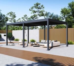WEDEBAU_Paragon_Outdoor_Grand_Tu Grand Tuscan 1220 | Aluminium Pergola mit Lamellendach | 4x6 m