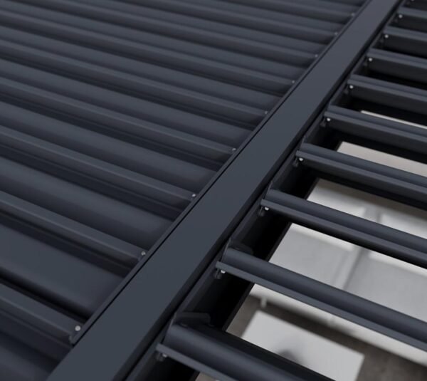 Grand Tuscan 1220 | Aluminium Pergola mit Lamellendach | 4x6 m