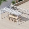 Aluminium Pergola Florenz 1116 | Weiß/Weiß | 350x505x236 cm