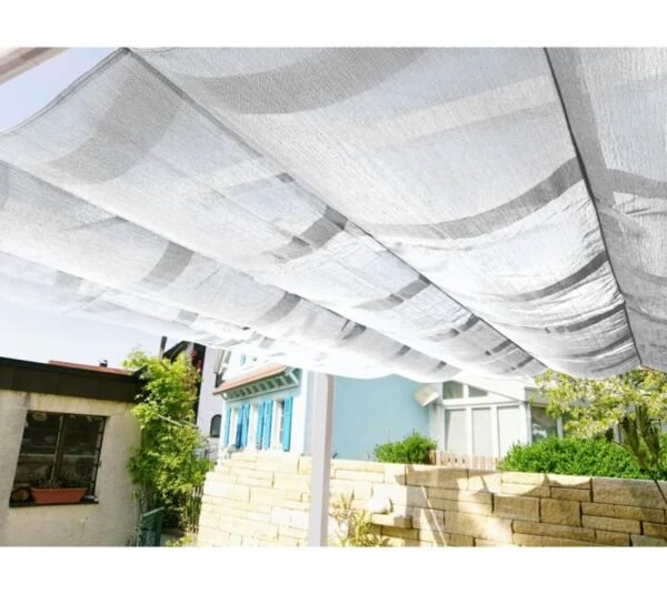 Aluminium Pergola Florenz 1116 | Weiß/Weiß | 350x505x236 cm