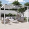 Aluminium Pergola Florida 1111 | Weiß | 350x350x235 cm