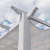 Aluminium Pergola Florida 1111 | Weiß | 350x350x235 cm