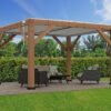 B-WARE Karl 1311 | Pergola mit Lamellendach Karl | 4x3 m
