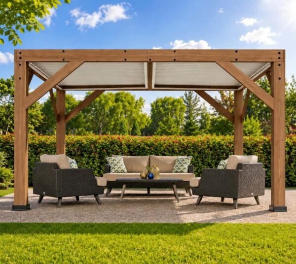 Karl 1311 | Pergola mit Lamellendach Karl | 4x3 m