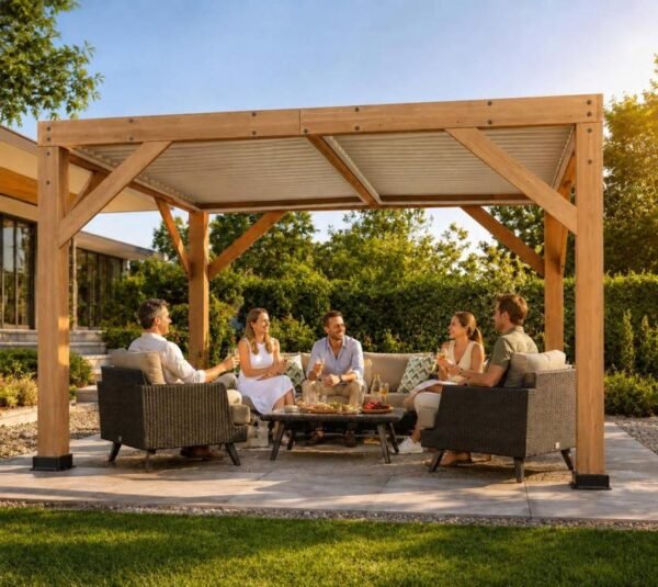 Karl 1311 | Pergola mit Lamellendach Karl | 4x3 m