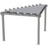 Lima 1010 | Aluminium Pergola mit Sonnensegel | dreieckig