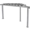 Lima 1010 | Aluminium Pergola mit Sonnensegel | dreieckig